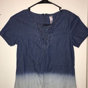 Denim dress